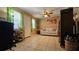 Functional flex room with tiled floors, neutral tones, and a comfortable seating area at 2505 Minnehaha, Tampa, FL 33614