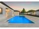 Beautiful pool with spa and modern design, perfect for relaxation and entertaining in your backyard at 33228 Kateland Dr, Wesley Chapel, FL 33545