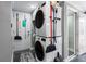 Convenient laundry area with stacked washer and dryer at 5425 Bluepoint Dr, Port Richey, FL 34668
