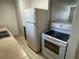 Kitchen with ample appliance set including a refrigerator and range at 6411 26Th W St, Bradenton, FL 34207