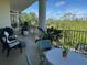 Charming balcony with seating offering serene views and fresh air at 750 4Th S Ave # 403C, St Petersburg, FL 33701