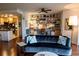 Inviting living room with a view of the desk area and kitchen featuring an open concept layout at 750 4Th S Ave # 403C, St Petersburg, FL 33701