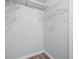 Walk-in closet with wire shelving for ample storage at 9481 Highland Oak Dr Dr # 508, Tampa, FL 33647