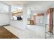 Bright dining area with tile floors, decorative curtains, and ample natural light at 11216 Longbrooke Dr, Riverview, FL 33579