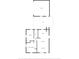 Detailed floor plan of home highlighting the layout including the garage, primary bedroom, living room, kitchen, and bathroom at 1155 Withlacoochee St, Safety Harbor, FL 34695
