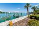 Gorgeous waterfront property with a private dock surrounded by tropical foliage at 135 92Nd Ave # 2, Treasure Island, FL 33706