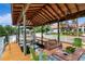 Enjoy the convenience of a covered boat lift with a charming entertainment area on the canal at 2512 S Dundee St, Tampa, FL 33629