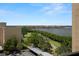 Beautiful water view and green spaces from the residence at 2616 Cove Cay Dr # 803, Clearwater, FL 33760