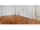 Bedroom with hardwood floors and ensuite bathroom at 321 Brightwaters Ne Blvd, St Petersburg, FL 33704