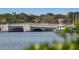 Scenic waterfront bridge with boat dock and waterfront access at 321 Brightwaters Ne Blvd, St Petersburg, FL 33704
