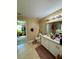Bathroom featuring a double sink vanity and tile flooring at 32111 Brookstone Dr, Wesley Chapel, FL 33545