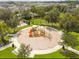 Community playground featuring slides and climbing structures in a Gathering-friendly neighborhood at 32111 Brookstone Dr, Wesley Chapel, FL 33545
