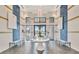 An elegant community lobby with modern decor, stylish accents, and a welcoming atmosphere at 32324 Rosewood Meadow Ln, Wesley Chapel, FL 33543