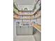 Spacious walk-in pantry with organized shelving, counter space, and storage solutions at 32324 Rosewood Meadow Ln, Wesley Chapel, FL 33543