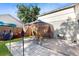 Backyard featuring stone pavers, an outdoor gazebo and grilling area at 3238 6Th W Ave, Palmetto, FL 34221