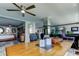Spacious and open office space with ample room for working and relaxing, with nearby bedroom at 5200 Brittany S Dr # 204, St Petersburg, FL 33715