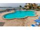Enjoy the large, uniquely shaped community pool, with access to the bay waters at 5200 Brittany S Dr # 204, St Petersburg, FL 33715