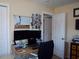 Functional office area with dual monitors, a whiteboard, and ample workspace at 5413 S Martin Ave, Tampa, FL 33611