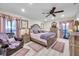 Luxurious main bedroom with a plush bed, elegant furnishings, and plenty of natural light at 6524 11Th W Ave # 5611, Bradenton, FL 34209