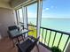 Relaxing balcony view of a waterfront community, perfect for enjoying peace and quiet at 7700 Sun Island S Dr # 506, South Pasadena, FL 33707