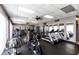 Spacious gym equipped with treadmills, stationary bikes, and weight machines for fitness enthusiasts at 7700 Sun Island S Dr # 506, South Pasadena, FL 33707