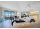 Spacious living room with tile floors and floor to ceiling windows offering nice views at 7872 Sailboat Key S Blvd # 602, South Pasadena, FL 33707