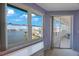 Stunning water view from the window and the attached sun room at 7872 Sailboat Key S Blvd # 602, South Pasadena, FL 33707