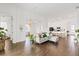 Open living area flows to kitchen, perfect for entertaining and relaxing at 1043 Davis Heather Cir, Seffner, FL 33584
