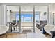 Balcony view of ocean and outdoor seating at 17940 Gulf Blvd # 9B, Redington Shores, FL 33708