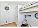 bedroom with a bunk bed, toys, and a quirky 'Avengers' wall decoration at 17940 Gulf Blvd # 9B, Redington Shores, FL 33708