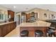 Spacious kitchen with granite countertops, stainless steel appliances, and ample cabinet space at 18533 Avocet Dr, Lutz, FL 33558