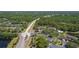 Aerial shot of the community's landscaping, ponds, and residential layout at 18981 Duquesne Dr, Tampa, FL 33647