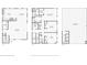 Floor plan showcasing the layout of the home, including the rooftop deck at 228 Shore Dr, Tarpon Springs, FL 34689