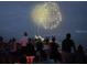 Spectacular fireworks display over the water, providing a stunning view for residents to enjoy at 228 Shore Dr, Tarpon Springs, FL 34689