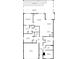 Floor plan with large bedrooms, updated kitchen and an outdoor pool at 25317 E Lenox Cir, Punta Gorda, FL 33950
