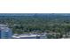 Scenic aerial view of cityscape featuring mature trees and commercial buildings at 3001 9Th N Ave, St Petersburg, FL 33713