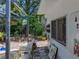 Backyard patio area, with nearby door and window at 3001 9Th N Ave, St Petersburg, FL 33713