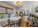 Bright dining room with hardwood floors and view into the living room, creating an inviting atmosphere at 3001 9Th N Ave, St Petersburg, FL 33713