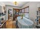 Charming dining room with hardwood floors, built-in china cabinet, and natural light, great for Gathering meals at 3001 9Th N Ave, St Petersburg, FL 33713