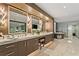 Spacious bathroom showcases double vanity with marble countertop and a soaking tub at 3301 Bayshore Blvd # 2401E, Tampa, FL 33629
