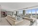 Bright and open living space featuring large windows with great views at 3301 Bayshore Blvd # 2401E, Tampa, FL 33629