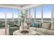 Bright living room with floor-to-ceiling windows and beautiful views at 3301 Bayshore Blvd # 2401E, Tampa, FL 33629