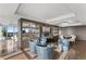 Spacious seating area with custom shelving and natural light at 3301 Bayshore Blvd # 2401E, Tampa, FL 33629
