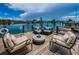 Inviting waterfront dock with comfortable seating, perfect for relaxing and enjoying the scenic views at 333 Island Way # 203, Clearwater Beach, FL 33767