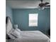 Bedroom featuring a Queen bed and ceiling fan at 400 64Th Ave # 202, St Pete Beach, FL 33706