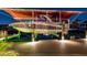 Covered boat lift with easy access and lights for nighttime use at 4011 99Th W St, Bradenton, FL 34210