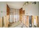 Bathroom view showing damage and under construction at 4144 Hampton Dr # C, New Port Richey, FL 34652
