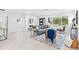 Bright living room with light wood floors, gray sofa, and modern decor, creating a welcoming atmosphere at 4500 22Nd N Ave, St Petersburg, FL 33713