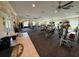 A spacious fitness center with modern equipment offers a convenient location for exercise at 5554 Riva Ridge Dr, Wesley Chapel, FL 33544