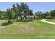 Charming single-story home with a well-manicured front yard and mature trees, offering curb appeal and shade at 6310 95Th E St, Bradenton, FL 34202
